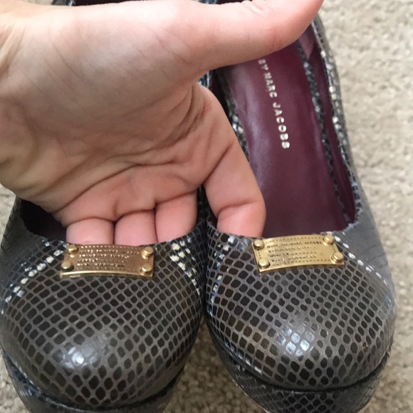 MARC BY MARC JACOBS logo platform python pump,9/39 - Picture 7 of 8